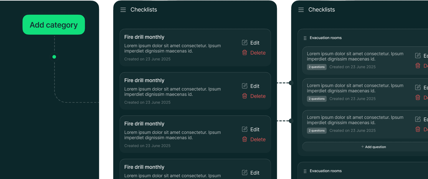 Dynamic Checklist Builder